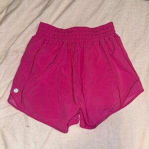 Lululemon Hotty Hot High-Rise Lined Shorts 4”